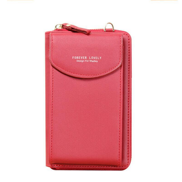 Women Pouch Bag Mobile Phone Pu Leather Crossbody Purse Wallet Shoulder Women's Bags & Handbags