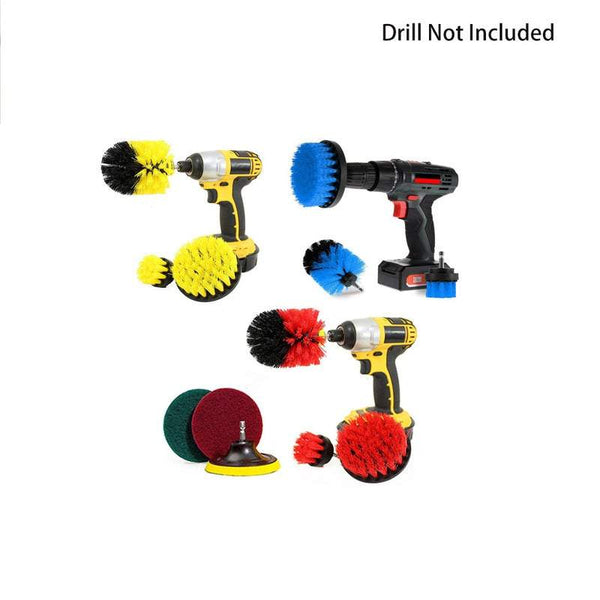 Cleaning Tools Power Scrubber Brushes Tub Bath Floor Car Cleaner Tile Grout Cleaning Brushes