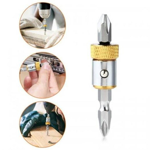 Powerful Magnetic Head Bit Electric Screwdriver Magnetizer Gold