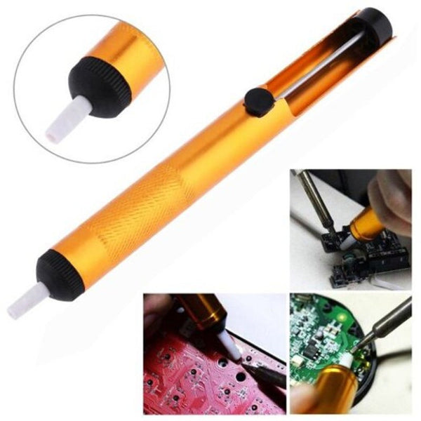 Powerful Manual Aluminum Alloy Desoldering Pump Gold Soldering Guns & Irons