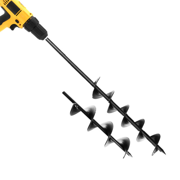 Giantz Power Garden Spiral Auger Hole Digger Earth Drill Bit 75X300 & 600Mm Post Hole Diggers & Augers