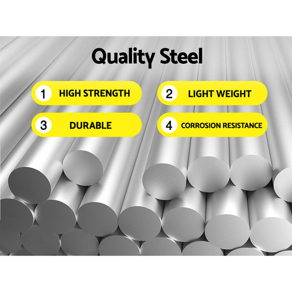 Giantz Power Garden Spiral Auger Hole Digger Earth Drill Bit 75X300 & 600Mm Post Hole Diggers & Augers