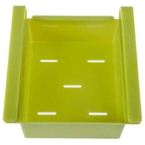 Pp Storage Box For Refrigerator / Desktop Avocado Green