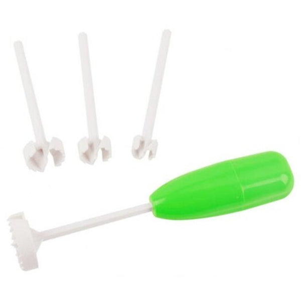 Pp Vegetable Spiral Cutter Fruit Drill Digging Device White Peelers & Slicers