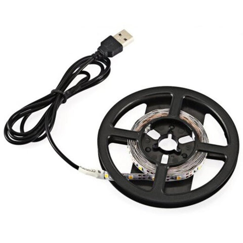 Practical 2M 7.5W Warm White Usb Led Strip Light Dc5v String Lights