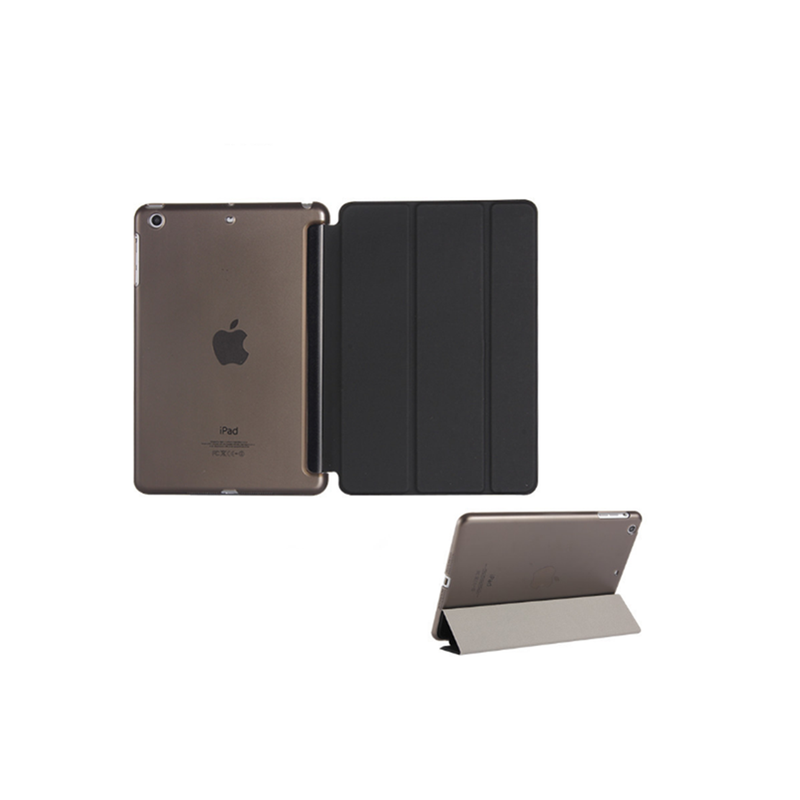 Premium Leather Business Slim Folding Stand Folio Cover For Ipad