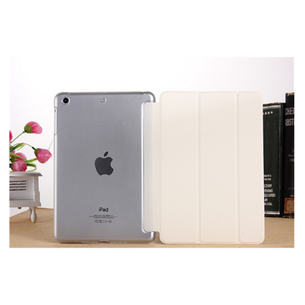 Premium Leather Business Slim Folding Stand Folio Cover For Ipad Cases Covers Keyboard Folios