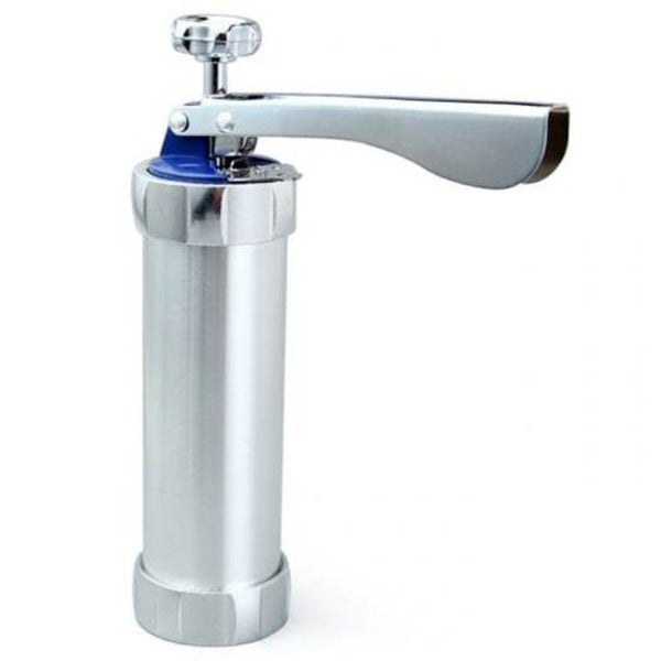 Press Biscuit Cookie Making Machine Cake Maker 20 Moulds 4 Nozzles / Kitchen Cooking Tools Silver Other Baking Accessories