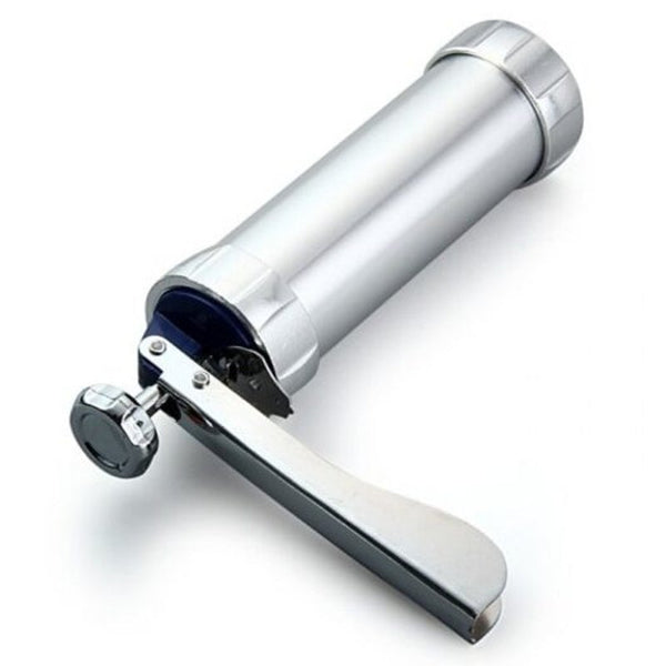 Press Biscuit Cookie Making Machine Cake Maker 20 Moulds 4 Nozzles / Kitchen Cooking Tools Silver Other Baking Accessories