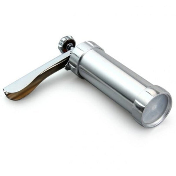 Press Biscuit Cookie Making Machine Cake Maker 20 Moulds 4 Nozzles / Kitchen Cooking Tools Silver Other Baking Accessories