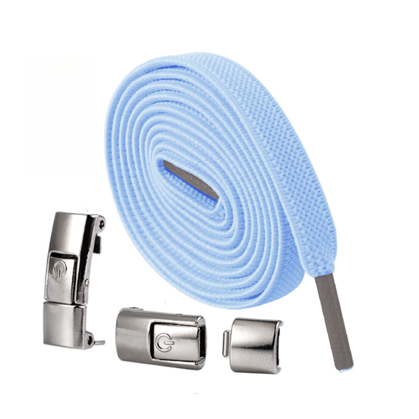 Press Lock Elastic Shoelaces Widened Flat No Tie Laces For Kids And Adult Shoes Shoe Laces