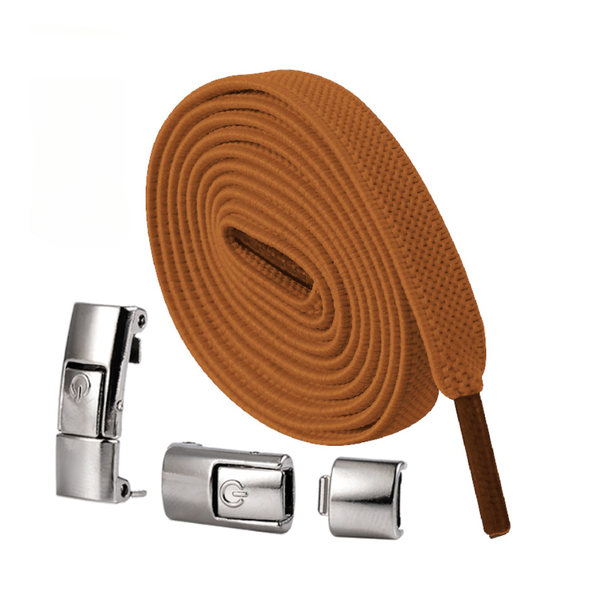 Press Lock Elastic Shoelaces Widened Flat No Tie Laces For Kids And Adult Shoes Shoe Laces