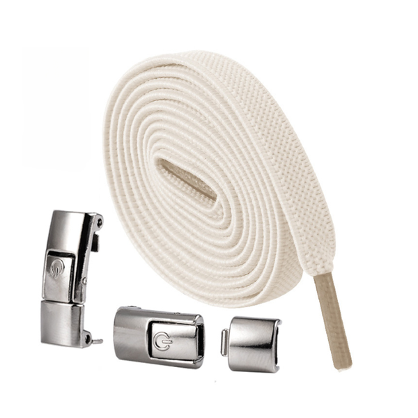 Press Lock Elastic Shoelaces Widened Flat No Tie Laces For Kids And Adult Shoes Shoe Laces