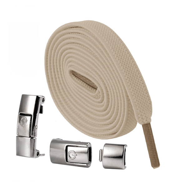 Press Lock Elastic Shoelaces Widened Flat No Tie Laces For Kids And Adult Shoes Shoe Laces