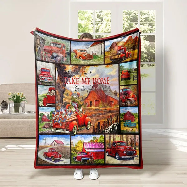 Flannel For Christmas Gifts Soft Sofa Bed Blankets