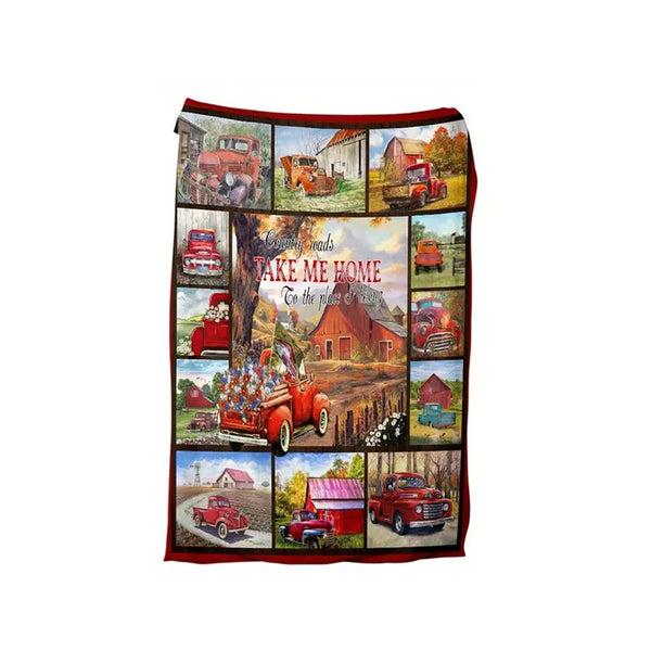 Flannel For Christmas Gifts Soft Sofa Bed Blankets