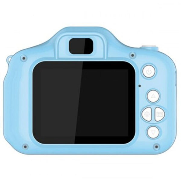 Kids Mini Digital Camera 2.0 Inch Hd Screen Cute Children Camcorder Baby Blue