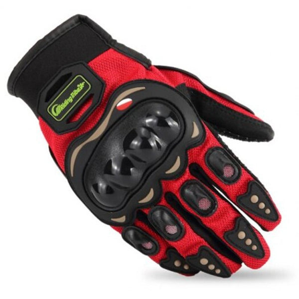 01G Motorcycle Off Road Racing Anti Skid Red Xxl Gloves