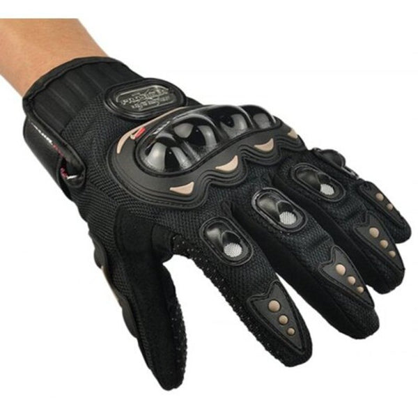 1Pair Breathable Outdoor Riding Motorcycle Climbing Training Mittens Black Gloves