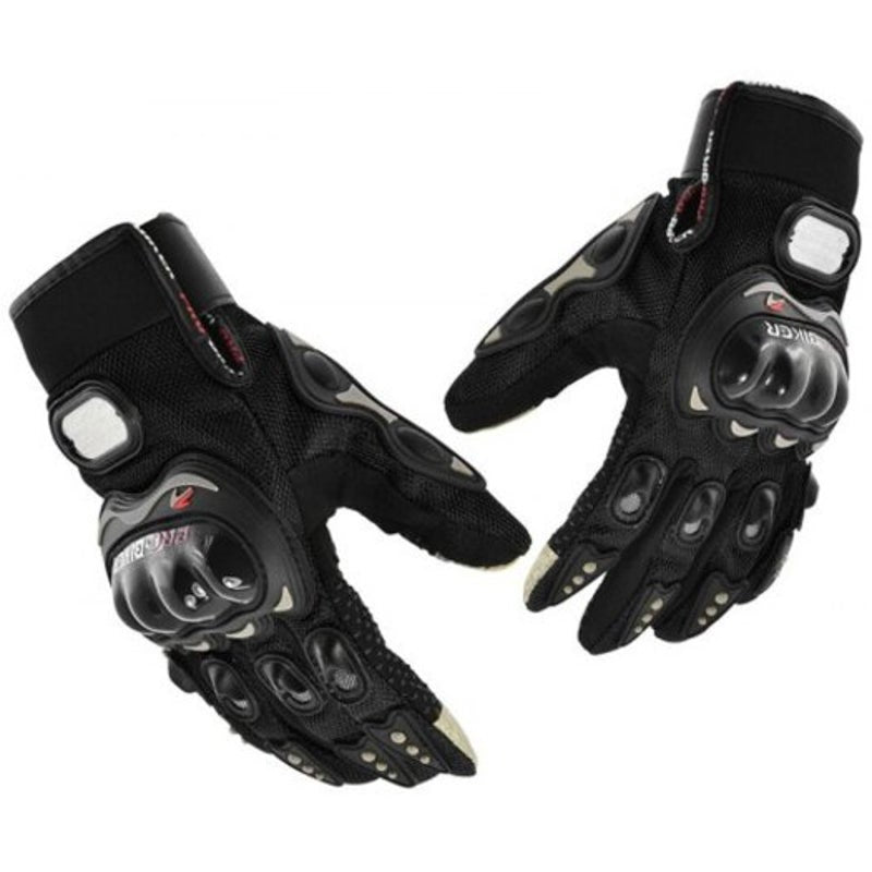 Mcs 01C Ridding Motorcycle Pair Black L Gloves