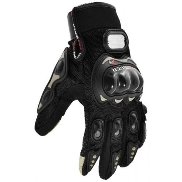 Mcs 01C Ridding Motorcycle Pair Black L Gloves