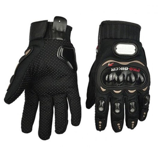 Probikermcs 01C Motorcycle Racing Full Finger Gloves Black Xl
