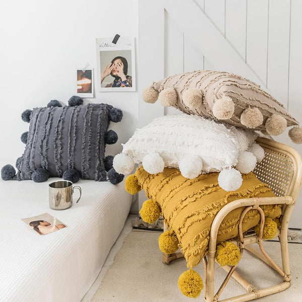 Pom Reverie Cushion Covers Home Decor