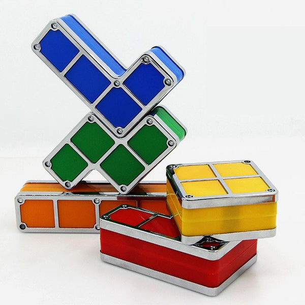 Tetris Puzzle Light Stackable Led Block Lamp Night Novelty Gift Lamps