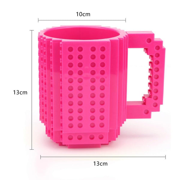 350Ml Creative Build On Brick Mug Building Coffee Cup Mugs