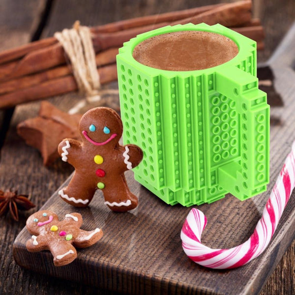 350Ml Creative Build On Brick Mug Building Coffee Cup Mugs