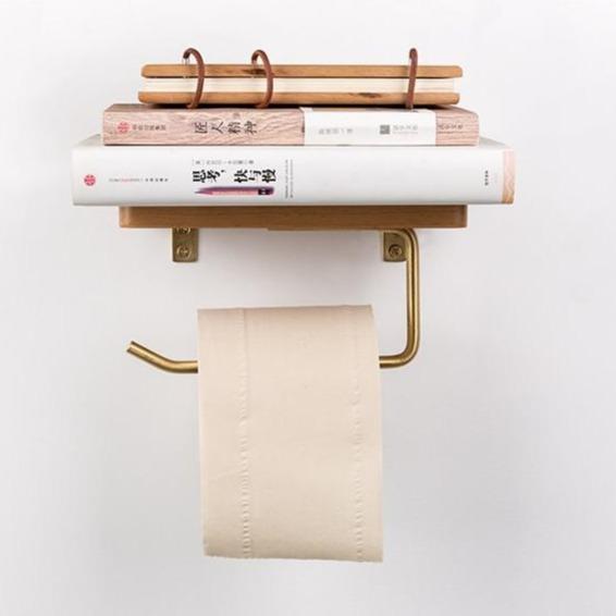Shelf Toilet Paper Holder Toilet Paper Holders & Storage