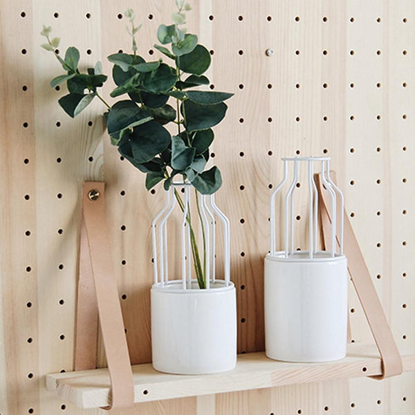 Nordic Iron Ceramic Vase Decor Vases