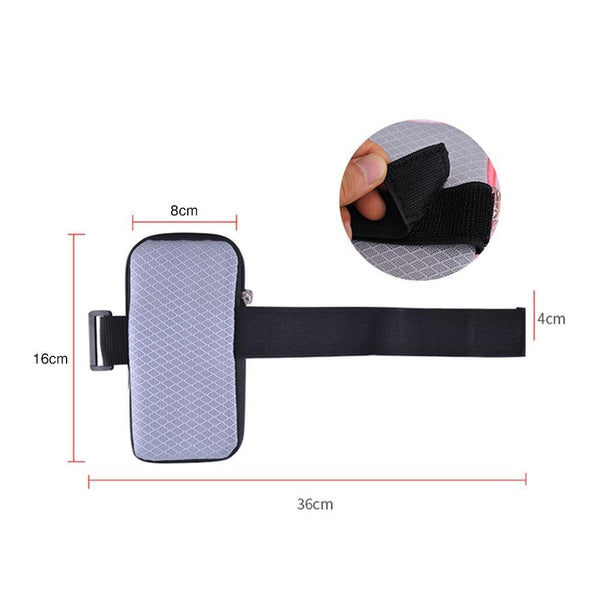Jogging Arm Band Mobile Holder Sports Running Exercise Phone Case Cover Armbands