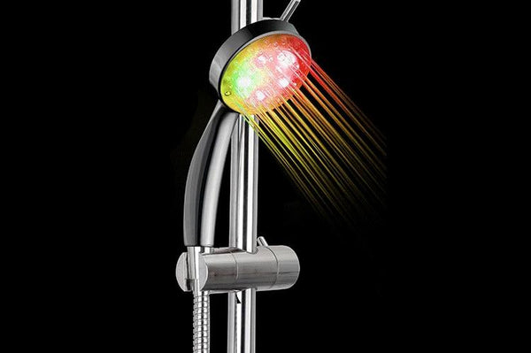 Magic Automatic Colourful Rainbow Led Light Shower Head Shower Heads & Combos