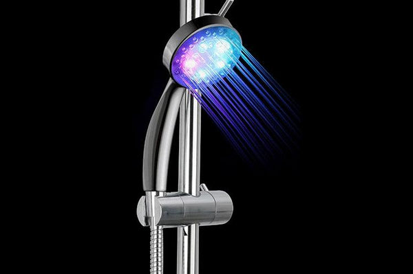 Magic Automatic Colourful Rainbow Led Light Shower Head Shower Heads & Combos