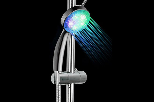 Magic Automatic Colourful Rainbow Led Light Shower Head Shower Heads & Combos