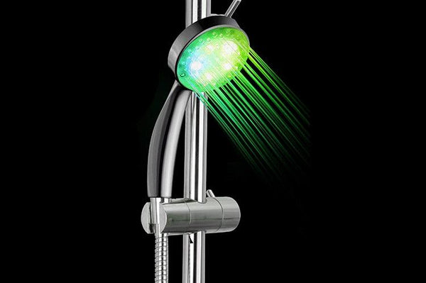 Magic Automatic Colourful Rainbow Led Light Shower Head Shower Heads & Combos