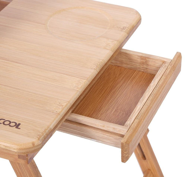 Folding Bamboo Laptop Table Computer Stand Desk Office Stands Holders & Car Mounts