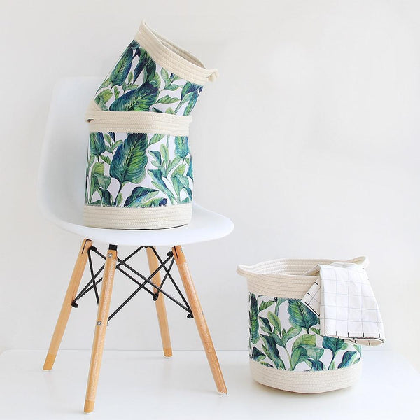 Woven Baskets Coastal Decor Storage Storage Bins & Baskets