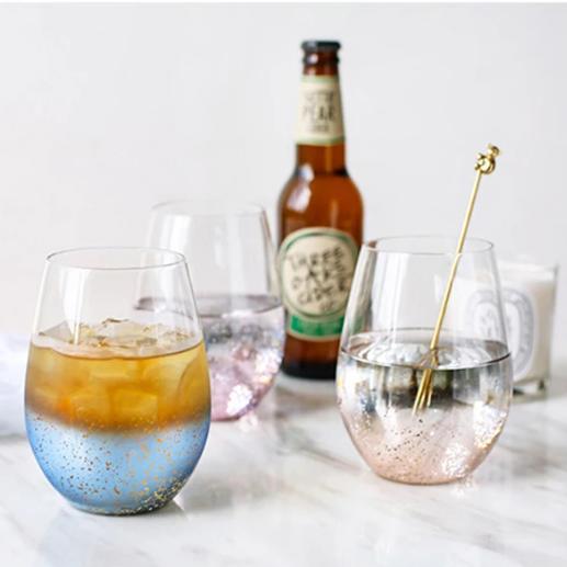 Wine & Champagne Glasses Crystal Ombre Wine Glasses Drinkware