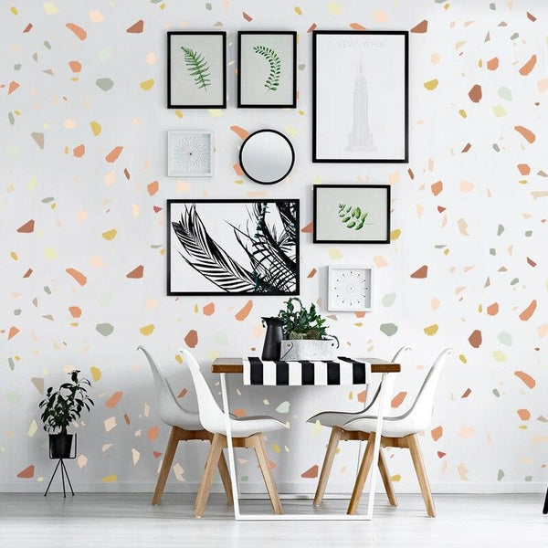Terrazzo Wall Decals Removable Stickers Decor Wall Stickers