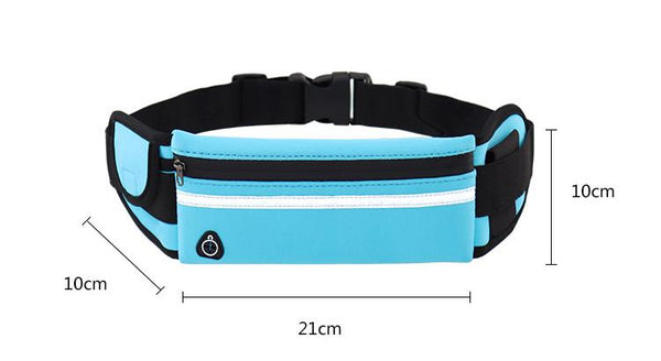 Running Bum Bag Fanny Pack Travel Waist Bags Money Zip Belt Pouch Sports Wallet Waist Packs & Bags