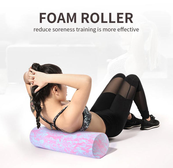 Eva Yoga Foam Roller Physio Back Training Pilates Gym Exercise Massage F01 Foam Rollers