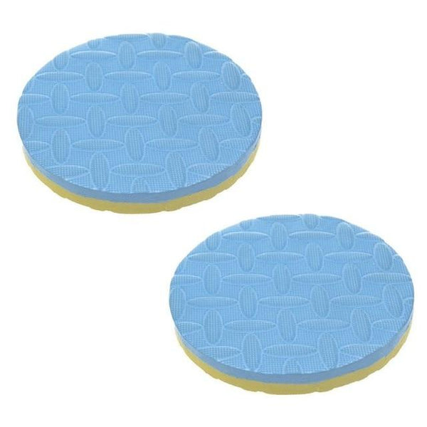 2Pcs Yoga Workout Knee Pad Pilates Foam Cushion Round Blocks Yoga & Pilates Accessories