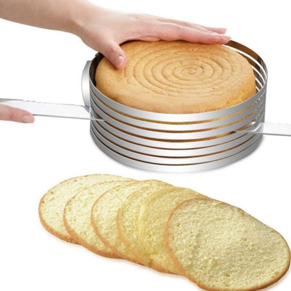 Stainless Steel Adjustable Cake Slicer For Layered Cakes Baking Accessories