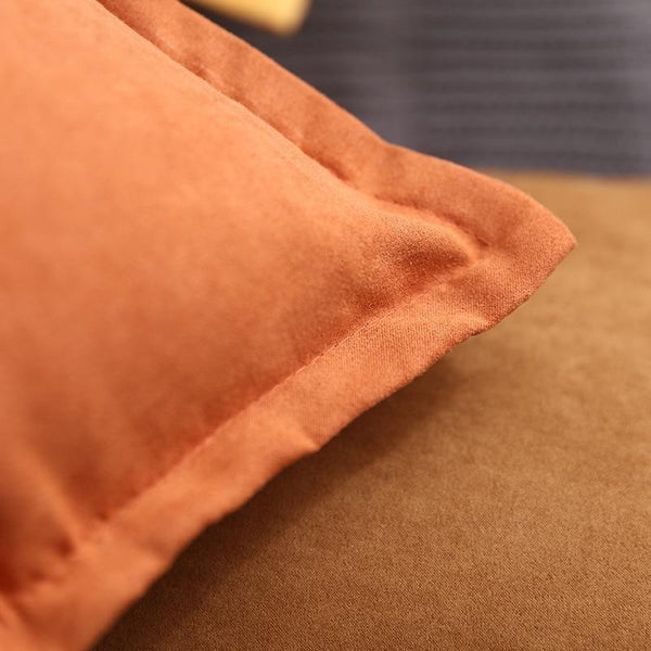 Suede Throw Pillows Cushion Covers Comfortable Decor Cushions & Decorative Pillows