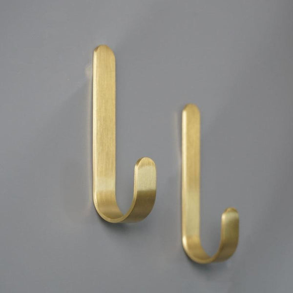 Modern Simple Gold Wall Hooks Storage Organisation Wall Hooks & Hangers