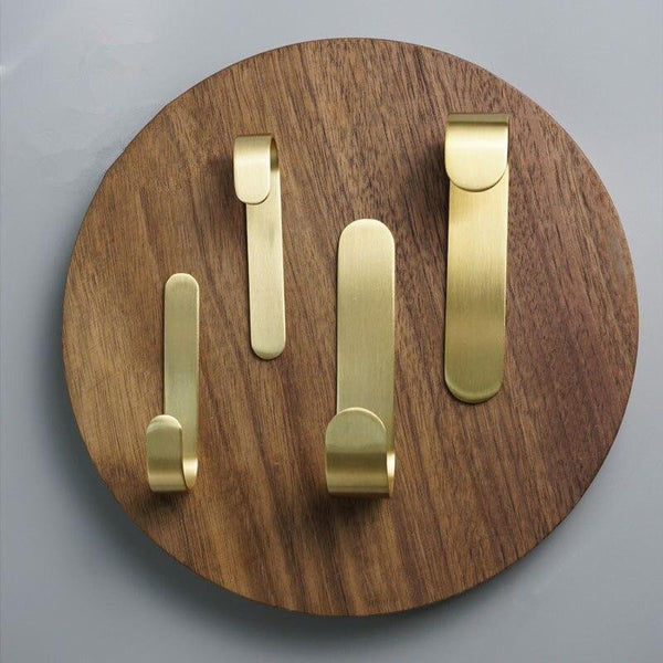 Modern Simple Gold Wall Hooks Storage Organisation Wall Hooks & Hangers