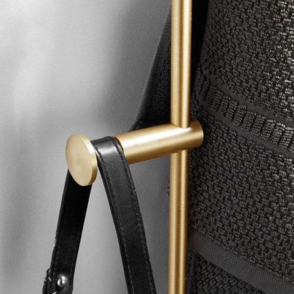 Brass Mounted Hanger Bathroom Wall Row Hook Hanging Rack Storage Organisation Hooks & Hangers