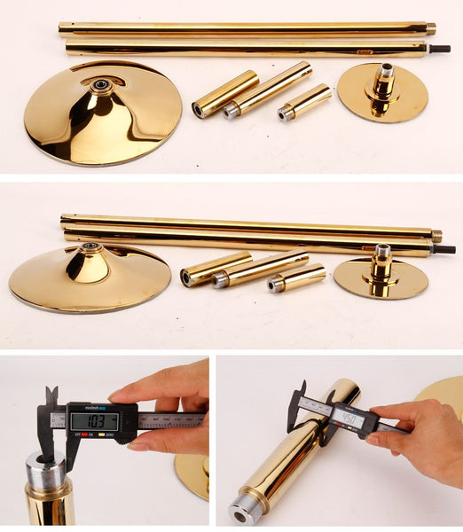 Pole Dancing Equipment Kit Spinning Fitness Dance Poles & Accessories